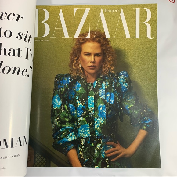Harper’s Bazaar Magazine October 2021 The Renaissance Of Nicole Kidman Cori Bush - Picture 2 of 6